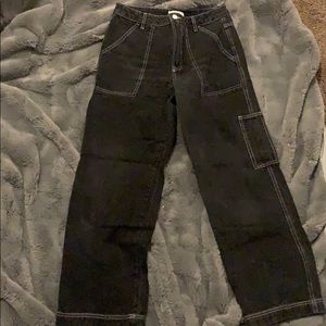 Very cute cargo pants with white  thread